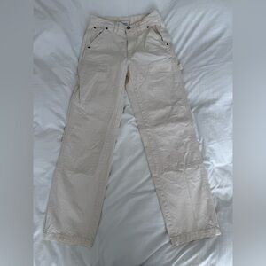 Urban Outfitters BDG cowboy Jean, cream, size 25